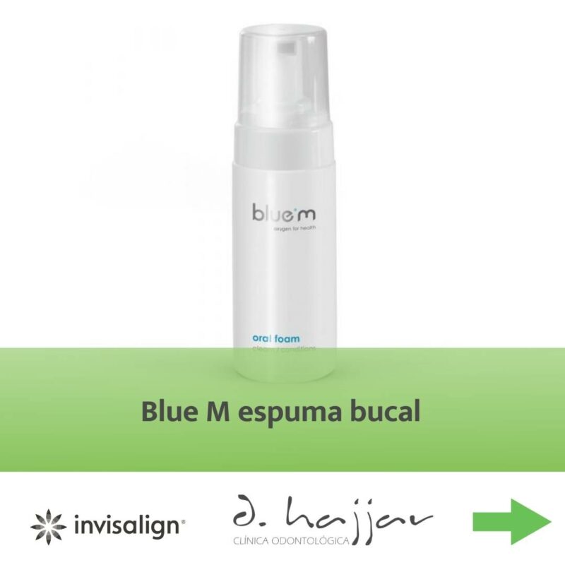 Como Limpar Invisalign? Blue M espuma Bucal